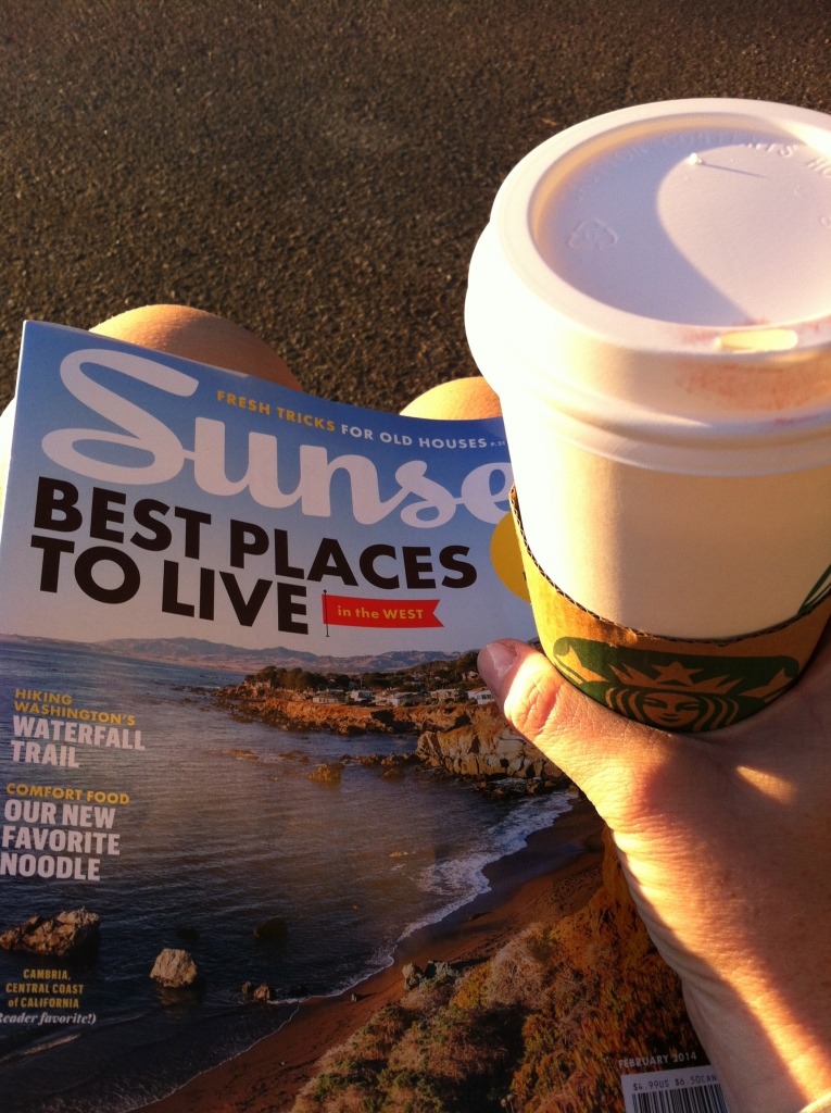 I was lucky there was a Starbucks on the way to the SD 50 start line!
